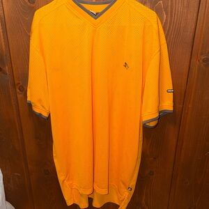 STARTER Orange Mesh Jersey Shirt